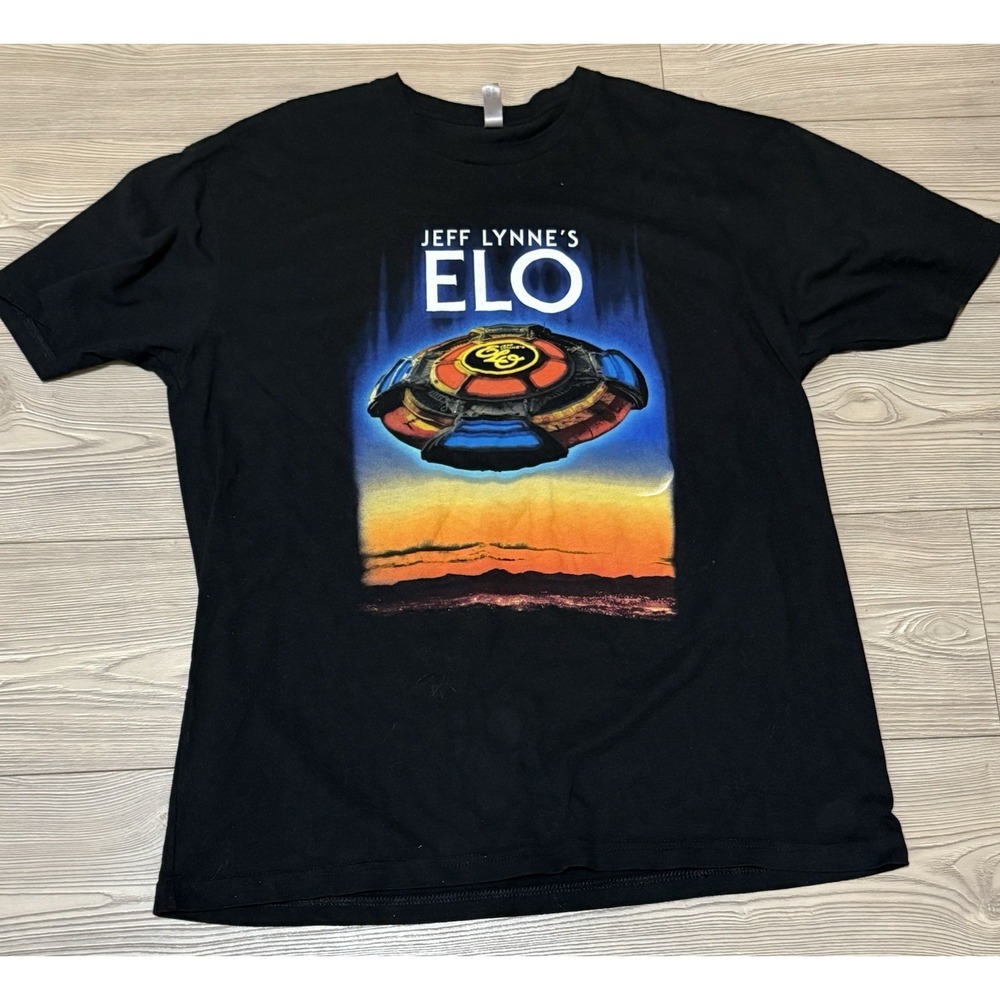 2019 JEFF LYNNE's ELO Electric Light Orchestra "LIVE" Concert‎ Tour (XL) T-Shirt